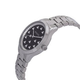 Shop Gucci G Timeless Quartz Black Dial Silver Steel Strap Watch for Women - YA1265034 in USA