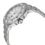 Shop Gucci Dive Quartz White Dial Silver Steel Strap Watch for Men - YA136302 in USA