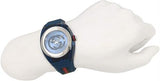 Shop Gucci Sync Quartz Blue Dial Blue Rubber Strap Watch For Men - YA137304 in USA