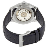 Shop Gucci G Timeless Automatic Blue Dial Black Leather Strap Watch For Men - YA126347 in USA