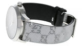 Shop Gucci G Timeless Quartz Grey Dial Grey Leather Strap Watch For Men - YA1264058 in USA