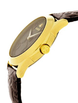 Shop Gucci G Timeless Quartz Brown Dial Brown Leather Strap Watch for Men - YA1264035 in USA