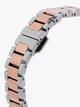 Shop Gucci G Timeless Diamonds Mother of Pearl Dial Two Tone Steel Strap Watch For Women - YA126544 in USA