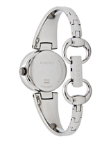 Gucci Guccisima Quartz Black Dial Silver Steel Strap Watch For Women - YA134501 Buy Now By Gucci