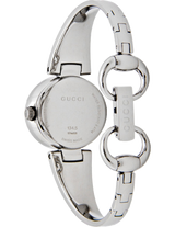 Gucci Guccissima Quartz Diamonds Brown Dial Silver Steel Strap Watch For Women - YA134503 Buy Now By Gucci