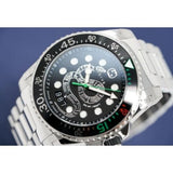 Shop Gucci Dive Snake Black Dial Silver Steel Strap Watch For Men - YA136218 in USA