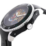 Shop Gucci Dive Tiger Black Dial Black Rubber Strap Watch For Men - YA136318 in USA