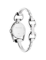 Gucci Horsebit Collection Diamonds Mother of Pearl Dial Silver Steel Strap Watch For Women - YA139506 Buy Now By Gucci