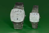Shop Gucci Grip Quartz Silver Dial Silver Steel Strap Watch For Men - YA157501 in USA