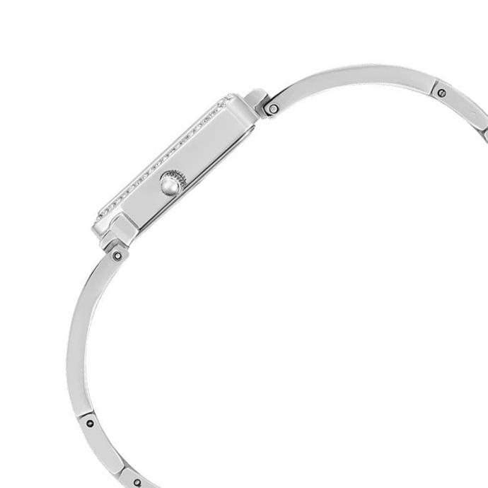 Guess Fame Quartz Crystals Silver Dial Silver Steel Strap Watch For Women - GW0644L1 Buy Now By Guess