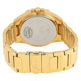 Guess Mini Prism Diamonds White Dial Gold Steel Strap Watch for Women - W15072L1 Buy Now By Guess