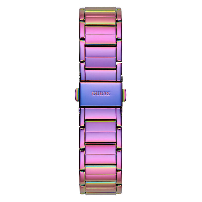 Guess Fusion Chronograph Purple Dial Purple Steel Strap Watch for Women - GW0552L4 Buy Now By Guess