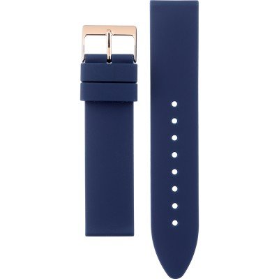 Guess Genesis Multi Function Analog Blue Dial Blue Rubber Strap Watch For Men - W1254G1 Buy Now By Guess