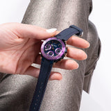 Guess Cosmic Multifunction Blue Dial Blue Silicone Strap Watch For Women - GW0466L2 Buy Now By Guess
