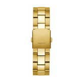 Guess Axle Multifunction Black Dial Gold Steel Strap Watch For Men - GW0488G2 Buy Now By Guess