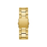 Guess Edge Chronograph Black Dial Gold Steel Strap Watch For Men - GW0539G2 Buy Now By Guess