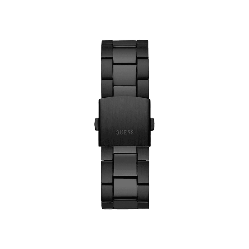 Guess Edge Chronograph Black Dial Black Steel Strap Watch For Men - GW0539G3 Buy Now By Guess