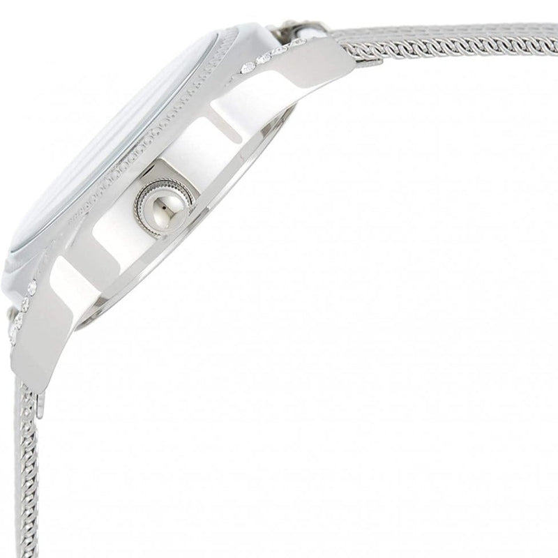 Guess Whisper Silver Dial Silver Mesh Bracelet Watch for Women - W1084L1 Buy Now By Guess