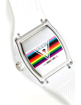 Guess Phoenix Analog White Dial White Silicone Strap Watch for Men - GW0720G1 Buy Now By Guess