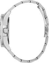 Guess Queen Quartz Silver Dial Silver Steel Strap Watch For Women - GW0464L1 Buy Now By Guess