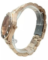 Guess Glisten Multifunction Quartz Rose Gold Dial Rose Gold Steel Strap Watch For Women - W16017L1 Buy Now By Guess