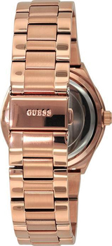 Guess Mini Spectrum Quartz Rose Gold Dial Rose Gold Steel Strap Watch For Women - W0122L3 Buy Now By Guess