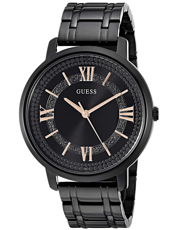Guess Montauk Black Tone Stainless Steel Watch For Women - W0933L4