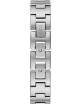 Guess Water Pro Diamonds Silver Dial Silver Steel Strap Watch For Women - G75511M Buy Now By Guess