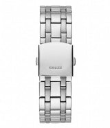 Guess Surge Chronograph Black Dial Silver Steel Strap Watch for Men - W1258G1 Buy Now By Guess