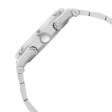 Shop Guess Continental Silver Dial Silver Steel Strap Watch for Men - GW0261G1 in USA