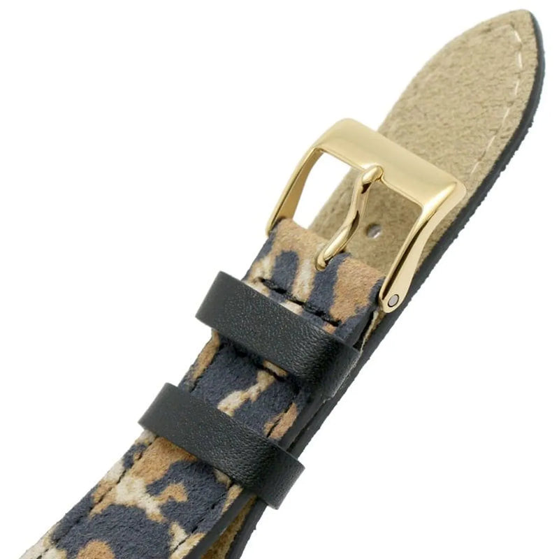 Guess Fame Quartz Animal Print Dial Multicolor Leather Strap Watch For Women - GW0504L3 Buy Now By Guess