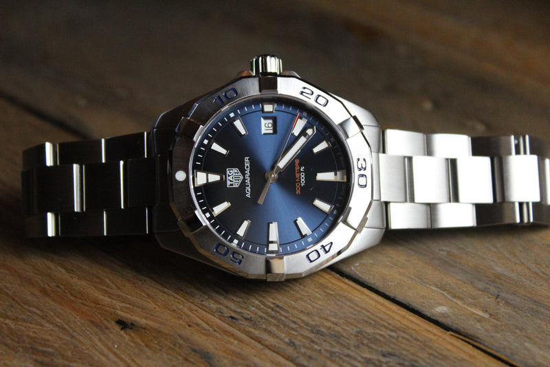 Tag Heuer Aquaracer Blue Dial Watch for Men - WBD1112.BA0928