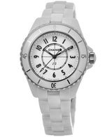 Chanel J12 Quartz White Dial White Steel Strap Watch for Women - J12 H5698 Buy Now By Chanel
