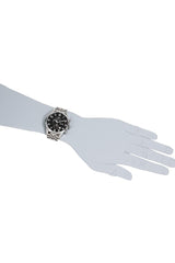 Hugo Boss Aeroliner Chronograph Quartz Black Dial Silver Steel Strap Watch For Men - HB1512446 Buy Now By Hugo Boss