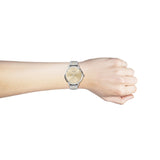 Hugo Boss Symphony Brown Dial Silver Mesh Bracelet Watch for Women - 1502423 Buy Now By Hugo Boss