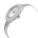 Shop Swarovski Crystal Rose Silver Dial Silver Steel Strap Watch for Women - 5483853 in USA