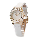 Marc Jacobs Blade White Dial White Leather Strap Watch for Women - MBM1179 Buy Now By Marc Jacobs
