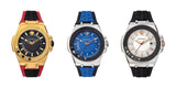 Versace Chain Reaction Quartz White Dial Black Rubber Strap Watch for Men - VEDY00219 Buy Now By Versace