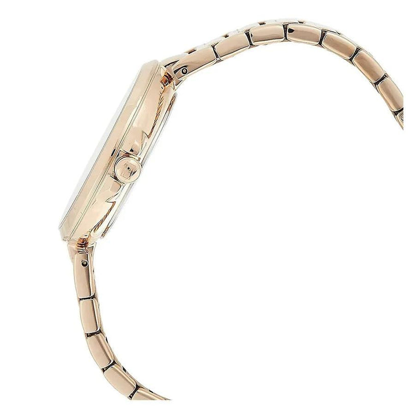 Shop Tommy Hilfiger Angela Quartz White Dial Rose Gold Steel Strap Watch for Women - 1782124 in USA