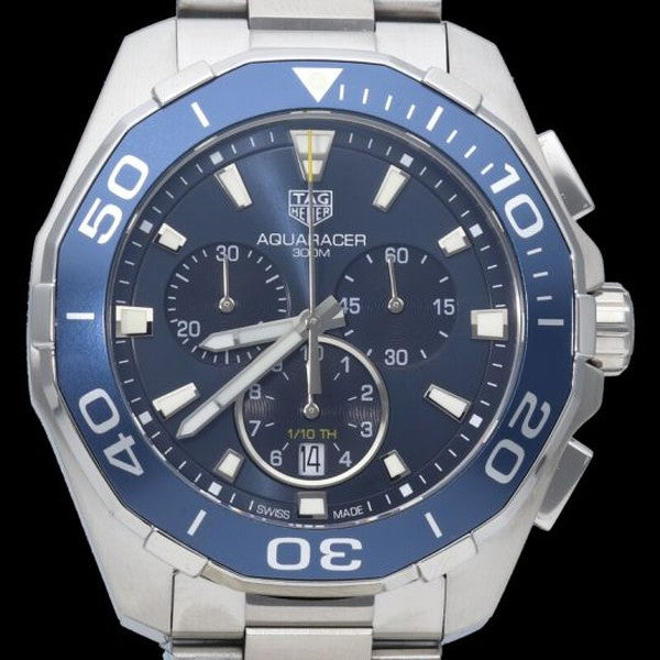 Shop Tag Heuer Aquaracer Blue Dial Watch for Men - CAY111B.BA0927 in USA