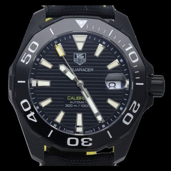 Tag Heuer Aquaracer Black Dial Watch for Men - WAY218A.FC6362 Buy Now By Tag Heuer