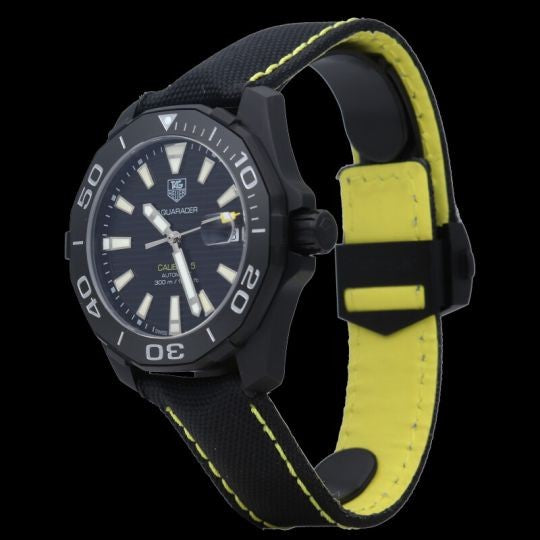 Tag Heuer Aquaracer Black Dial Watch for Men - WAY218A.FC6362 Buy Now By Tag Heuer