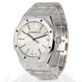 Audemars Piguet Royal Oak Automatic White Dial Silver Steel Strap Watch for Men - 15510ST.OO.1320ST.03