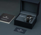 Tag Heuer Carrera Automatic 41mm Black Dial Black Leather Strap Watch for Men - WAR201A.FC6266