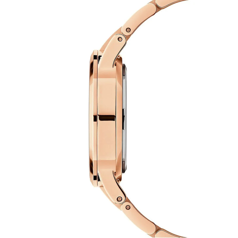 Daniel Wellington Iconic Link Emerald Green Dial Rose Gold Steel Strap Watch For Women - DW00100419 Buy Now By Daniel Wellington