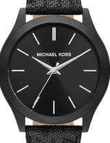 Michael Kors Slim Runway Black Dial Black Mesh Strap Watch for Women - MK8607 Buy Now By Michael Kors