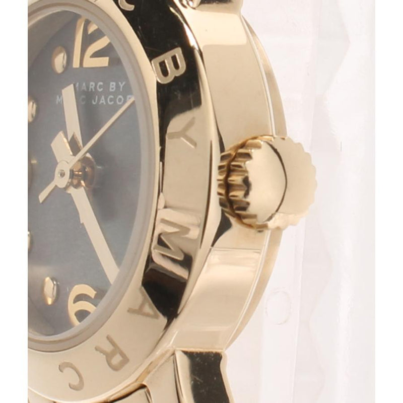 Marc Jacobs Amy Mother of Pearl Black Dial Gold Steel Strap Watch for Women - MBM3275 Buy Now By Marc Jacobs