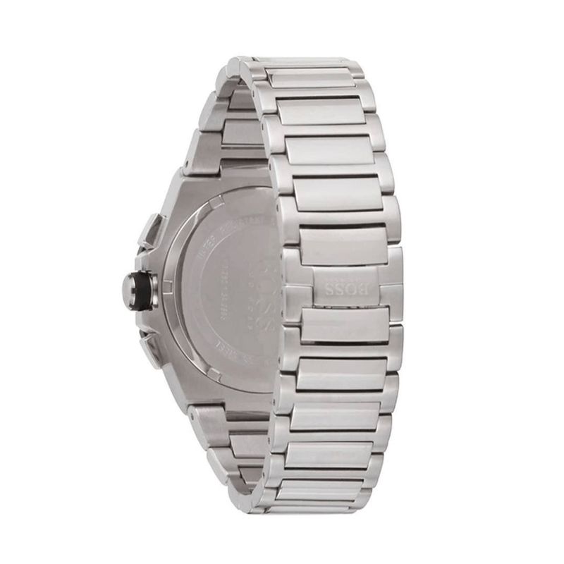 Hugo Boss Supernova Chronograph Black Dial Silver Steel Strap Watch for Men - 1513359 Buy Now By Hugo Boss