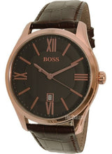 Hugo Boss Ambassador Grey Dial Brown Leather Strap Watch for Men - 1513387 Buy Now By Hugo Boss