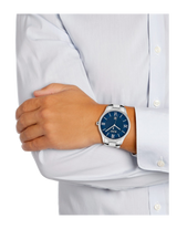 Hugo Boss Governer Blue Dial Silver Steel Strap Watch for Men - 1513487 Buy Now By Hugo Boss